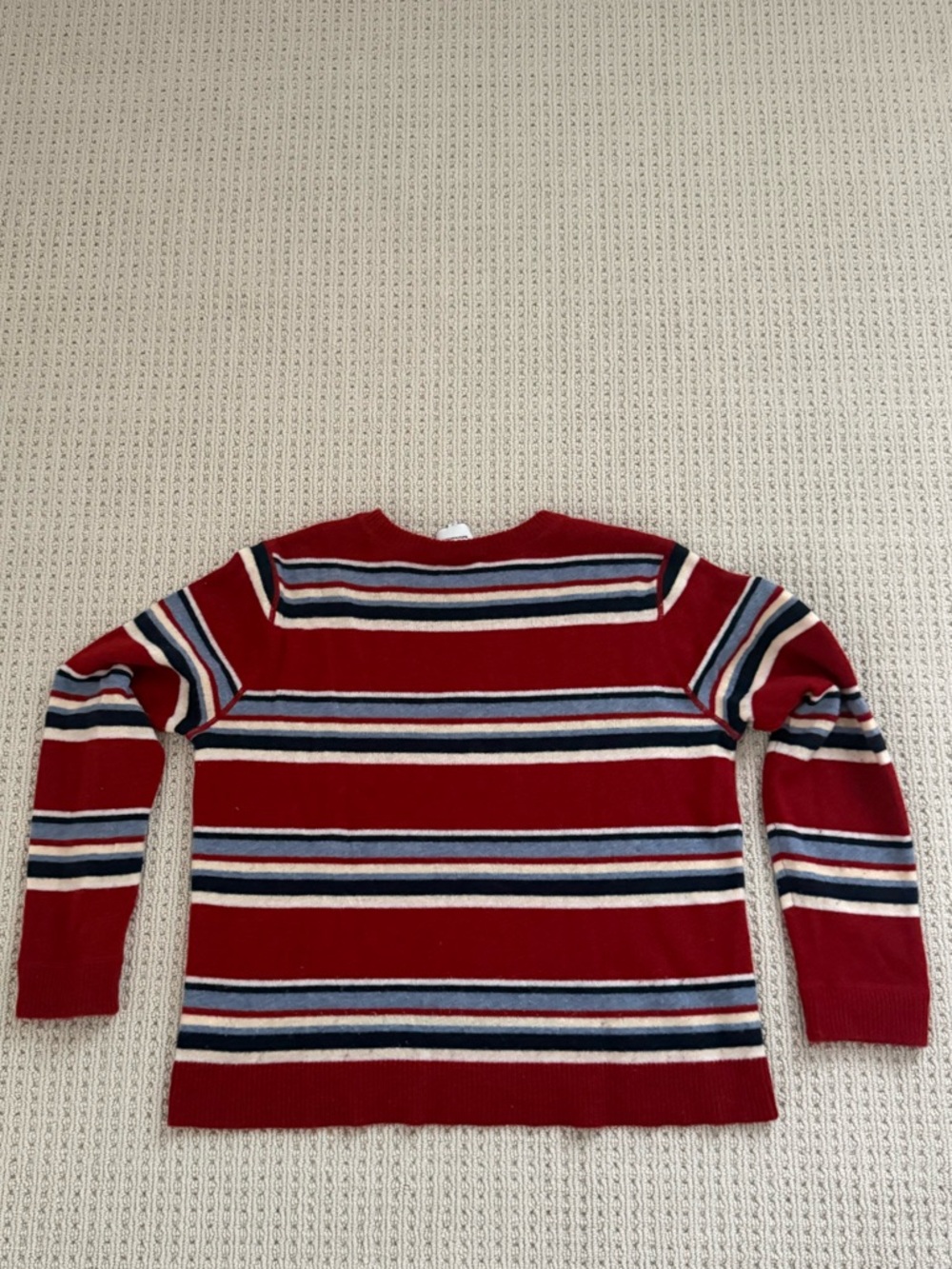 Reformation Cashmere Boyfriend Sweater Red - Size M - Picture 4 of 4
